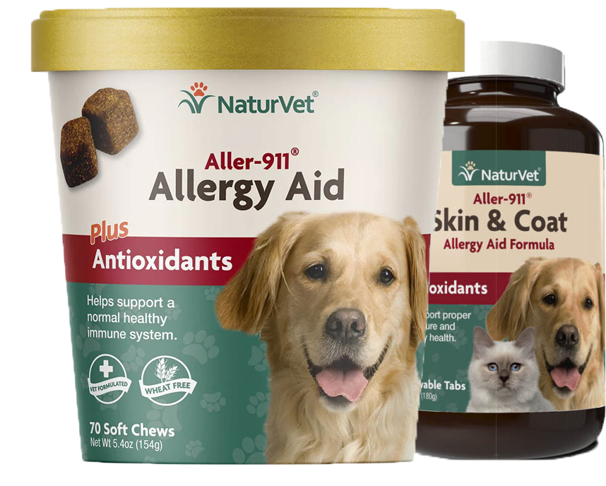 NaturVet Aller-911 Allergy Aid Plus Antioxidants Soft Chews