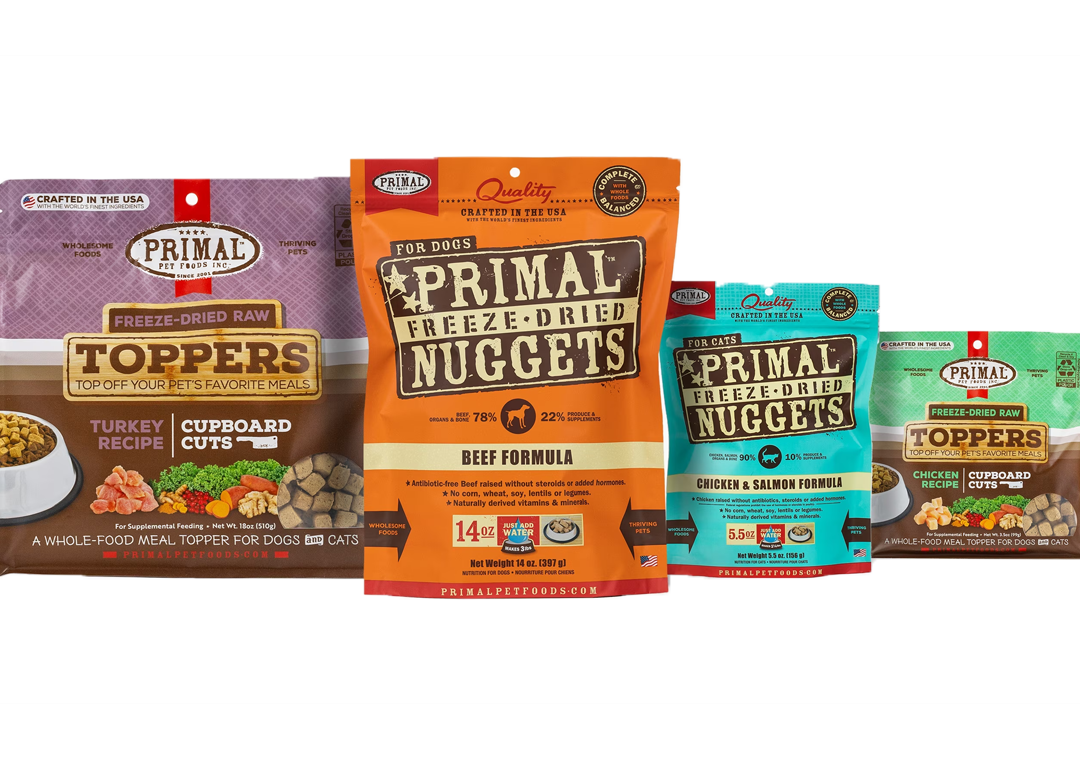 Primal Pet Foods Chicken Formula Nuggets Grain-Free Raw Freeze-Dried Dog Food