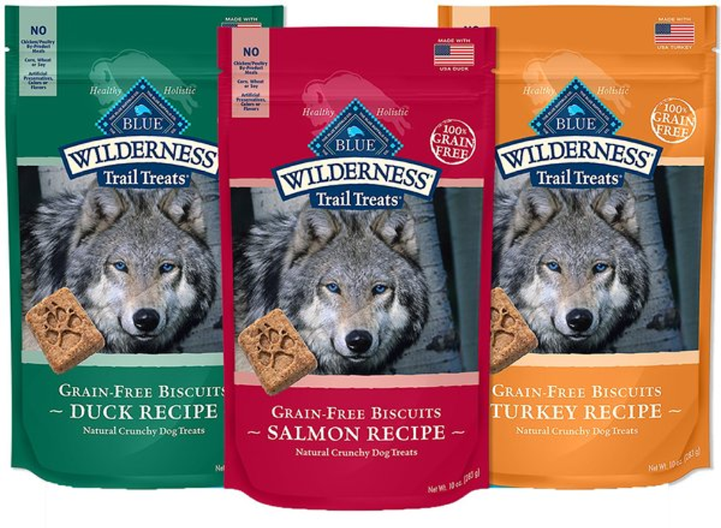 Blue Buffalo Wilderness Trail Treats Grain-Free Dog Biscuits