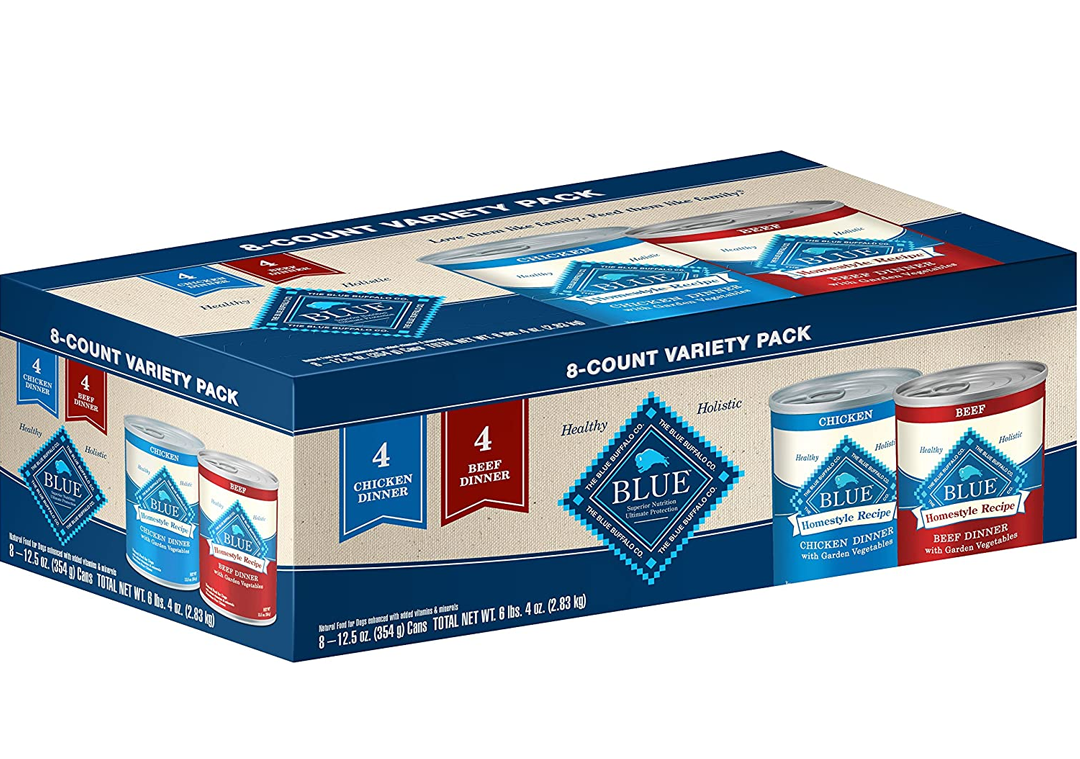 Blue Buffalo Homestyle Recipe Natural Adult Wet Dog Food